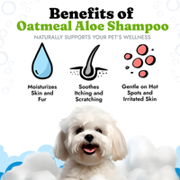 oatmeal aloe shampoo for dogs and cats