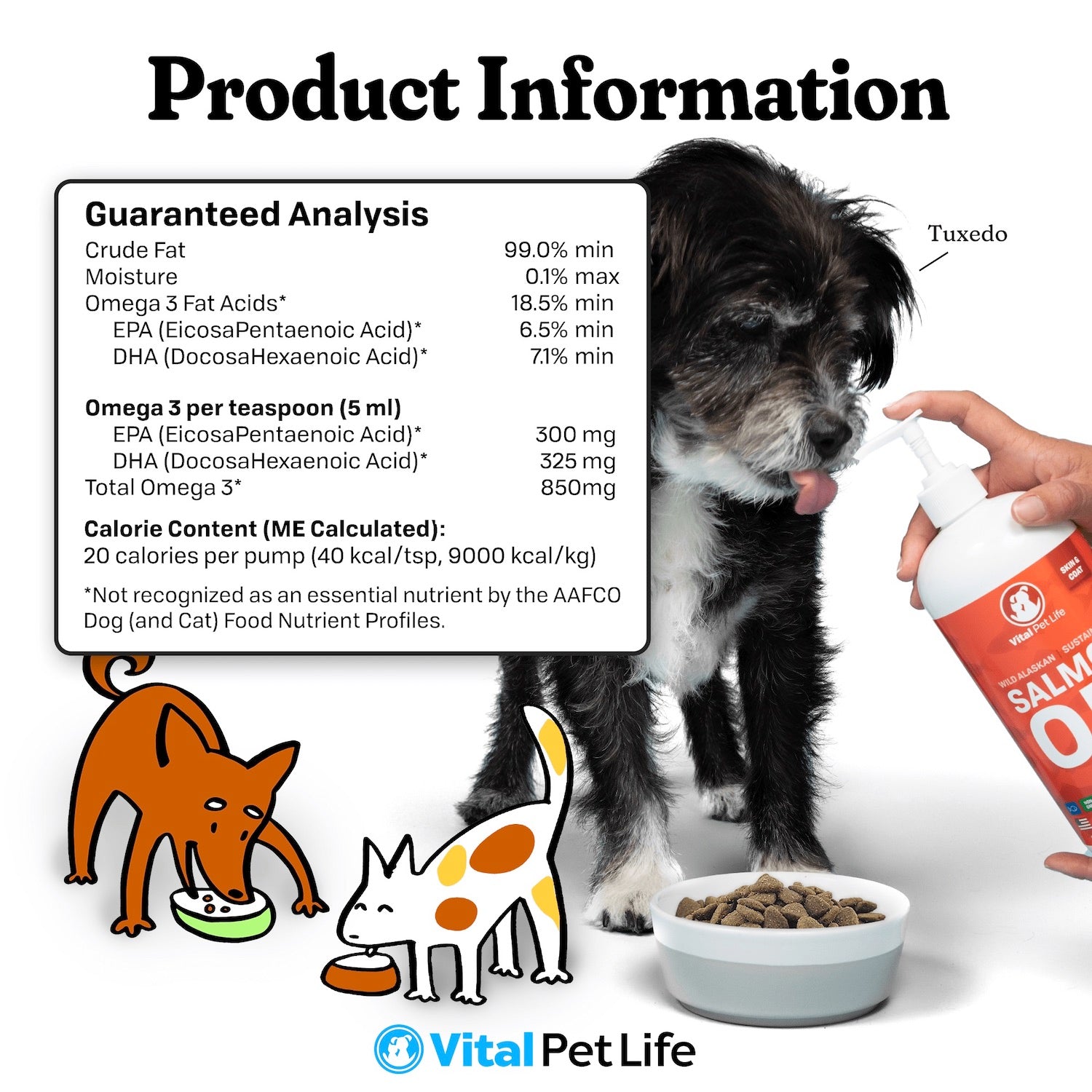 Vital pet life outlet salmon oil